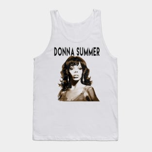 Vintage Styled Fan Art Design - Donna Summer Tank Top